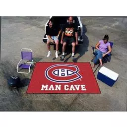 Click here to learn more about the Montreal Canadiens Man Cave UltiMat Rug 5''x8''.
