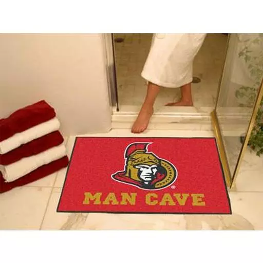 Ottawa Senators Man Cave All-Star Mat 33.75"x42.5"