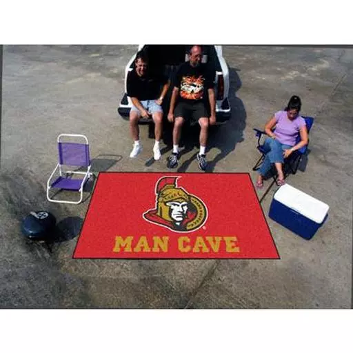 Ottawa Senators Man Cave UltiMat Rug 5''x8''