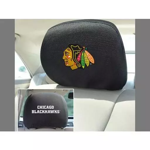 Chicago Blackhawks Head Rest Cover 10"x13"