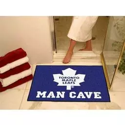 Click here to learn more about the Toronto Maple Leafs Man Cave All-Star Mat 33.75"x42.5".