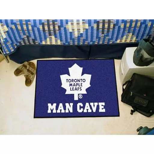 Toronto Maple Leafs Man Cave Starter Rug 19"x30"