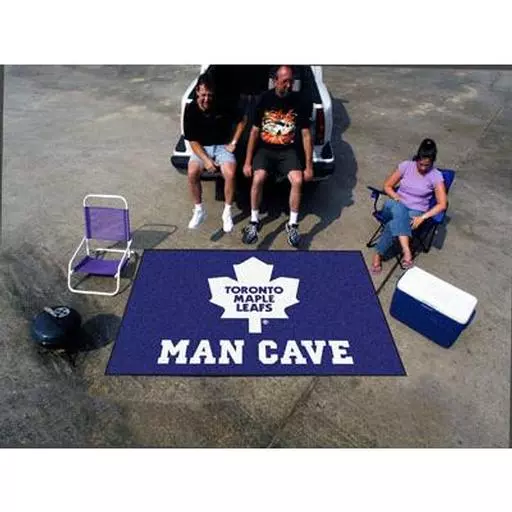 Toronto Maple Leafs Man Cave UltiMat Rug 5''x8''