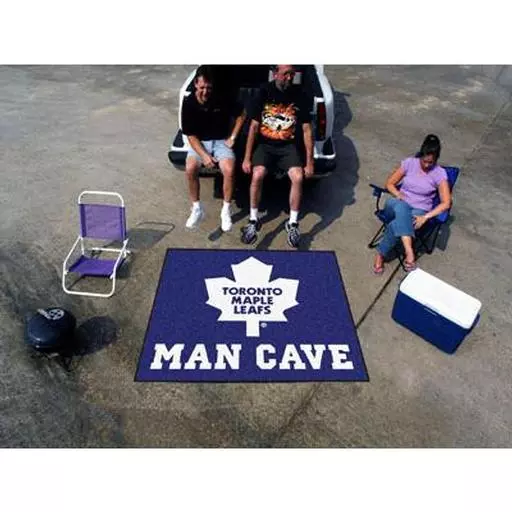 Toronto Maple Leafs Man Cave Tailgater Rug 5''x6''