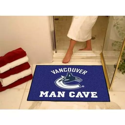 Vancouver Canucks Man Cave All-Star Mat 33.75"x42.5"