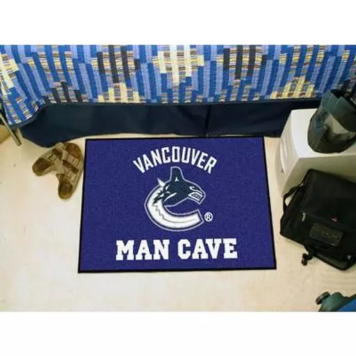 Vancouver Canucks Man Cave Starter Rug 19"x30"