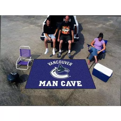 Vancouver Canucks Man Cave UltiMat Rug 5''x8''