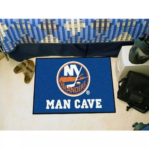 New York Islanders Man Cave Starter Rug 19"x30"