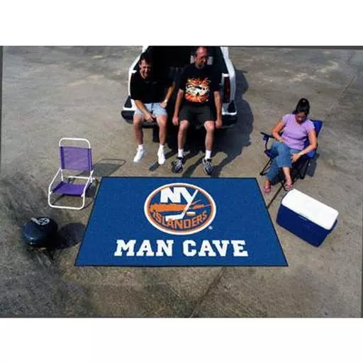 New York Islanders Man Cave UltiMat Rug 5''x8''