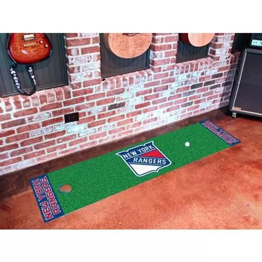 New York Rangers Putting Green Mat