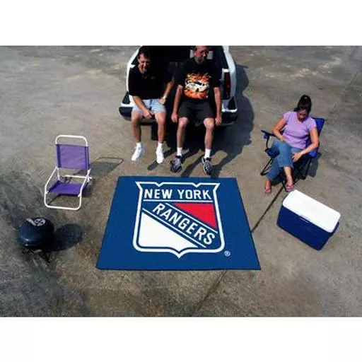 New York Rangers Tailgater Rug 5''x6''