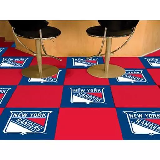 New York Rangers Team Carpet Tiles