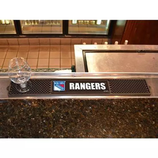 New York Rangers Drink Mat 3.25"x24"