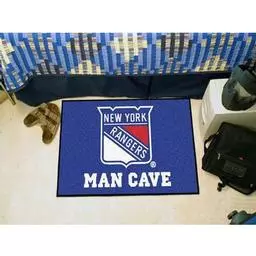 Click here to learn more about the New York Rangers Man Cave Starter Rug 19"x30".