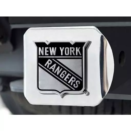 New York Rangers Hitch Cover 4 1/2"x3 3/8"