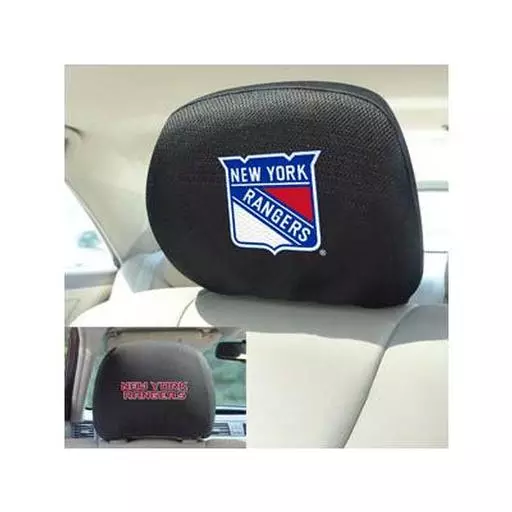 New York Rangers Head Rest Cover 10"x13"