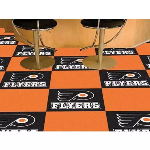 Philadelphia Flyers Team Carpet Tiles