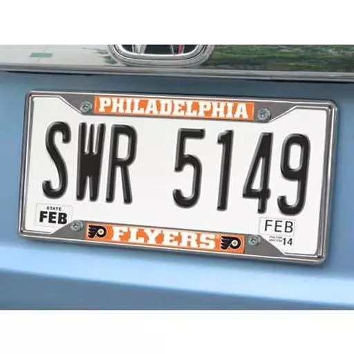 Philadelphia Flyers License Plate Frame 6.25"x12.25"