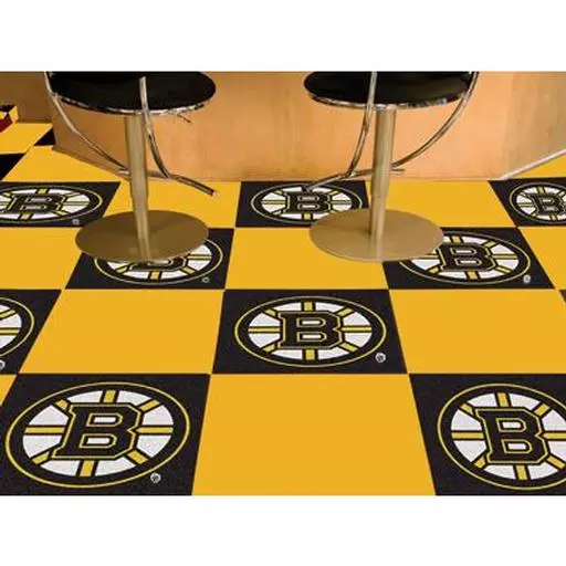 Boston Bruins Team Carpet Tiles