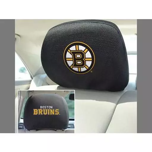 Boston Bruins Head Rest Cover 10"x13"