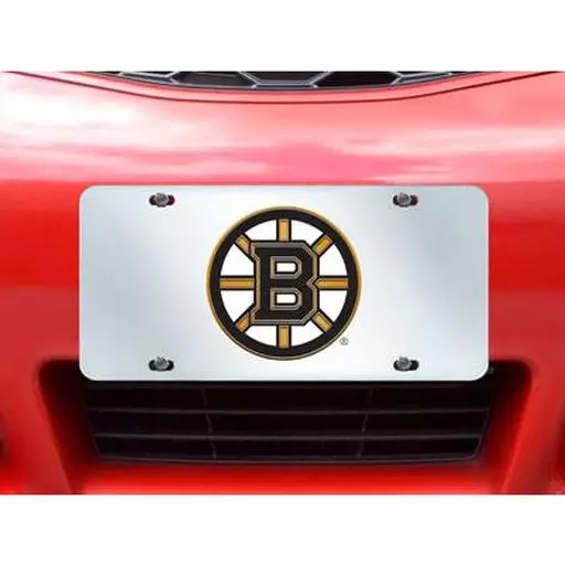 Boston Bruins License Plate Inlaid 6"x12"