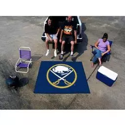 Click here to learn more about the Buffalo Sabres Tailgater Rug 5''x6''.