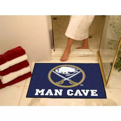 Buffalo Sabres Man Cave All-Star Mat 33.75"x42.5"