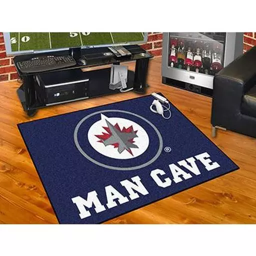 Winnipeg Jets Man Cave All-Star Mat 33.75"x42.5"