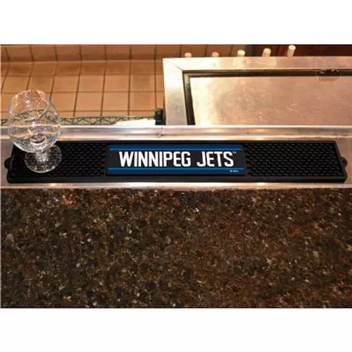 Winnipeg Jets Drink Mat 3.25"x24"