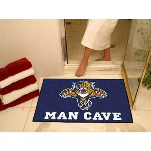 Florida Panthers Man Cave All-Star Mat 33.75"x42.5"