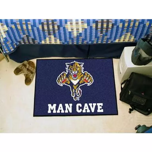 Florida Panthers Man Cave Starter Rug 19"x30"