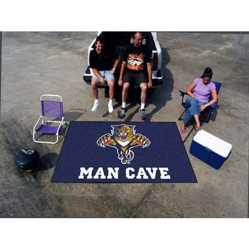 Florida Panthers Man Cave UltiMat Rug 5''x8''