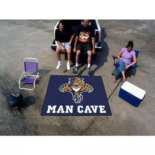 Florida Panthers Man Cave Tailgater Rug 5''x6''