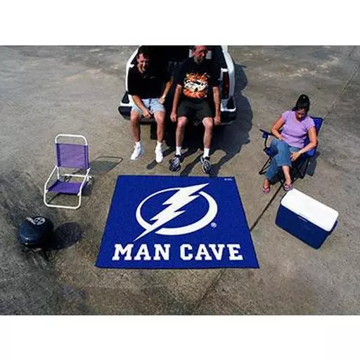 Tampa Bay Lightning Man Cave UltiMat Rug 5''x8''