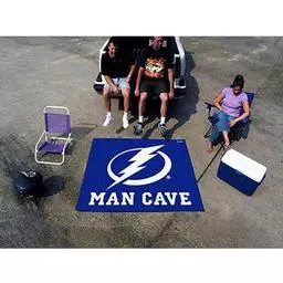 Click here to learn more about the Tampa Bay Lightning Man Cave UltiMat Rug 5''x8''.