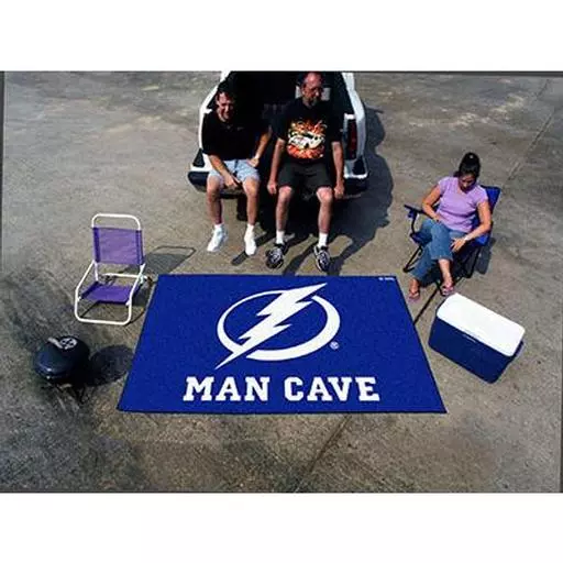 Tampa Bay Lightning Man Cave Tailgater Rug 5''x6''