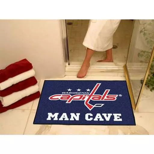 Washington Capitals Man Cave All-Star Mat 33.75"x42.5"