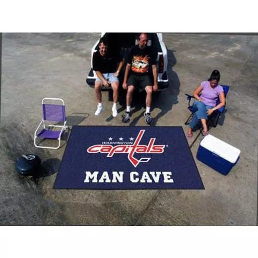 Washington Capitals Man Cave UltiMat Rug 5''x8''