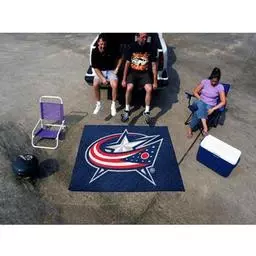 Click here to learn more about the Columbus Blue Jackets Tailgater Rug 5''x6''.