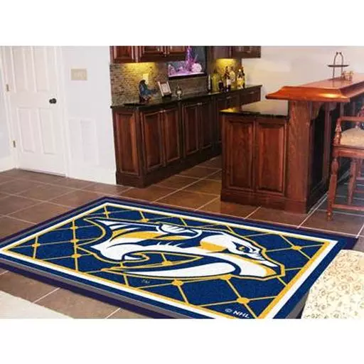 Nashville Predators Rug 5''x8''