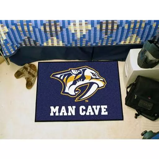 Nashville Predators Man Cave Starter Rug 19"x30"