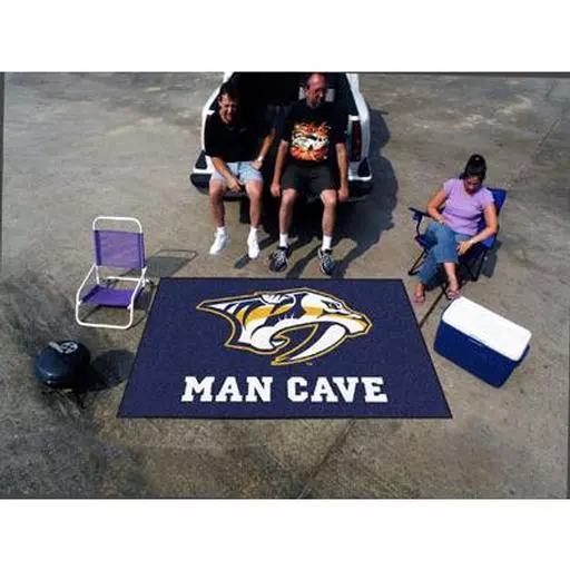 Nashville Predators Man Cave UltiMat Rug 5''x8''