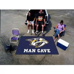 Click here to learn more about the Nashville Predators Man Cave UltiMat Rug 5''x8''.