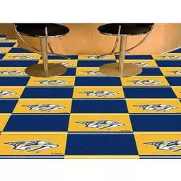 Click here to learn more about the Nashville Predators Team Carpet Tiles.
