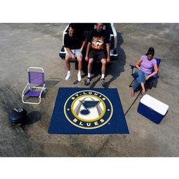 Click here to learn more about the St. Louis Blues Tailgater Rug 5''x6''.