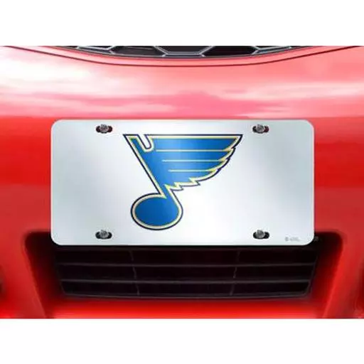 St. Louis Blues License Plate Inlaid 6"x12"