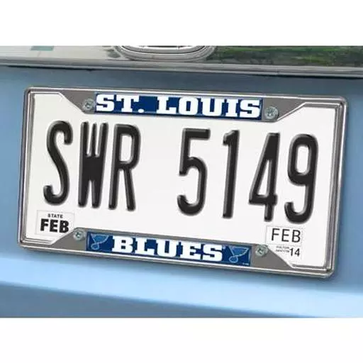 St. Louis Blues License Plate Frame 6.25"x12.25"