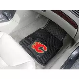 Click here to learn more about the Calgary Flames 2-pc Vinyl Car Mat Set.