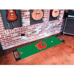 Click here to learn more about the Calgary Flames Putting Green Mat.