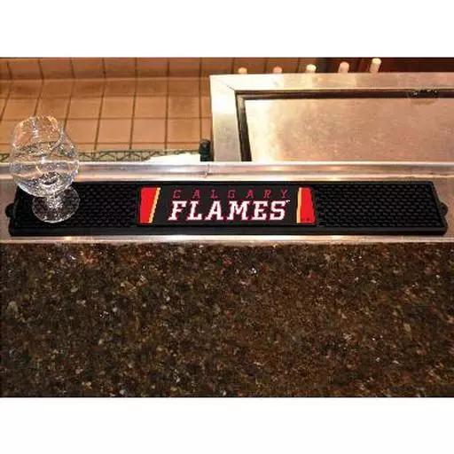 Calgary Flames Drink Mat 3.25"x24"